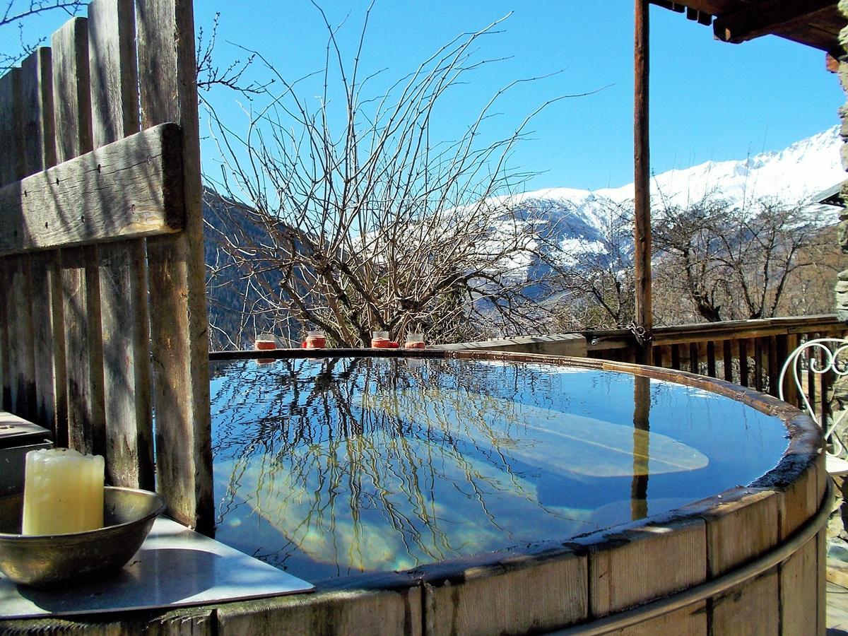 Bed and Breakfast La Ferme D'Angele Bourg-Saint-Maurice Esterno foto